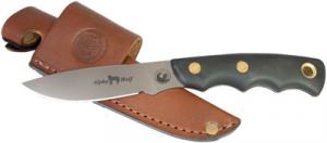 Knives of Alaska Alpha Wolf Knife D2 Drop Point Blade - 0326FG