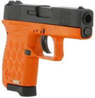 Diamondback DB9HO Micro-Compact DAO 9mm 3" 6+1 Orange Poly Grip/Frame Blk