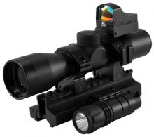 NCStar Tactical Triple Threat Combo 4x 30mm Obj 26-