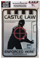 Ready to Defend/Cogent BCS-1M Embossed Metal Castle La - BRS3M