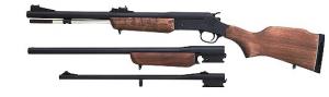 Rossi 50 Cal w/20"/20 Gauge w/22"/22LR w/18.5" Blue Barrels Youth Match Set