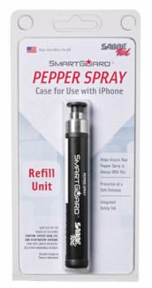 Sabre SGRBKUS SmartGuard Pepper Spray Fits SmartGuard 3/4 for iPhone Up to 10f - SGRBKUS