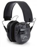 Walkers Game Ear Ultimate Series Power Muff Quads Black Earmuff 27 dB - GWPXPMQB