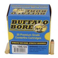 Buffalo Bore Ammunition 19E/20 Tactical 357 Mag 158 gr Jacketed Hollow Point (JHP) 20 Bx/ 12 Cs - 19E/20