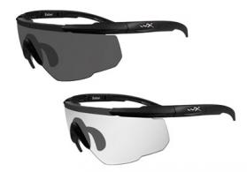 Wileyx Eyewear SABER ADVANCED Safety Glasses Smoke/Clear