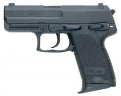 Heckler & Koch H&K USP Compact V7 LEM 40 S&W Caliber with 3.58" Barrel, 12+1 Capacity, Overall Black Finish, Serrated Trigger Gu