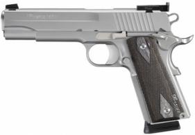 Sig Sauer 1911M-45-S-TGT 1911 Stainless Target 8+1 45ACP 5" Massachusetts Approved