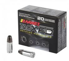 Barnes Tactical XPD TAC-XP 9mm+P Ammo 20 Round Box - 21551