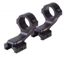 Nikon Rings/Mount For P-Series 1" Style Black Finish