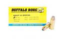 Buffalo Bore Ammo 44 Special Jacketed Hollow Point 18 - 14A/20