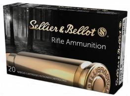 Sellier & Bellot Rimmed Cut-Through Edge Soft Point 7x57 Mauser Ammo 173 gr 20 Round Box - SB757RA