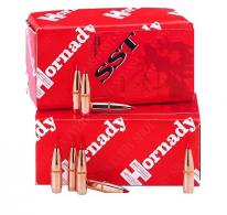 Nolser .270 Caliber .277 Diameter 130 Grain E-Tip Boat Tail Lead Free Rifle Bullets 50 Count