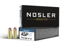 Nosler Match Grade Jacketed Hollow Point 9mm Ammo 115 gr 50 Round Box