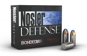 Nosler Performance Bonded 9mm 124 GR 20 Rounds Per Box +P