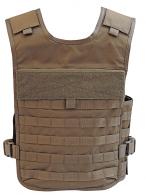 TACPROGEAR Vest Low Profile Khaki XX-Large Cordura Nylon - VPSD1