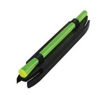 Hi-Viz S-Series Magnetic Front Narrow Green Fiber Optic Shotgun Sight