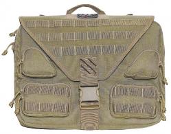 G*Outdoors Tactical Briefcase 1000 Denier Nylon Tan