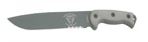 OKC 8629 RTAK-II Fixed 10.5 5160 Steel Green Drop Point Tan Micarta