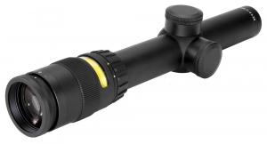 Trijicon AccuPoint 1-4x 24mm Duplex Crosshair / Amber Dot Reticle Rifle Scope