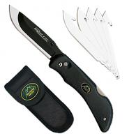 Outdoor Edge Razor-Lite Knife Black 6 Blades Clamshell - RL10C