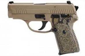 Sig Sauer P239 40S&W Scorpion Hogue G10 Piranha Grip FDE - 23940SCPN