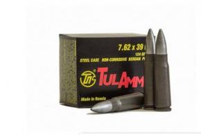 TulAmmo Hollow Point 7.62 x 39mm Ammo 20 Round Box - UL076202