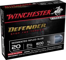 Winchester Ammo S20PDX1S Defender Personal Defense 20 GA 2.75