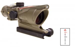 Trijicon ACOG 4x 32mm Red Chevron 223 / 5.56 BDC Reticle Flat Dark Earth Rifle Scope