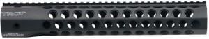 Troy Ind STRXAC111BT0 Battle Rail Alpha Revolution AR-15 Rifle Carbon Fiber Black 11" L