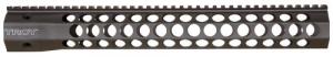 Troy STRXAC115BT0 Revolution Rail SBR Carbon Fiber 15" Black Finish