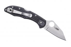 Kahr Arms KNSDBK003 Spyderco Folder 2.5" VG-10 Fiberglass Reinforced Nylon Black - KNSDBK003