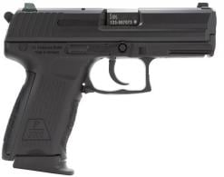 Heckler & Koch H&K P2000 V2 LEM 40 S&W 3.66" 12+1 (3) Black Blued Steel Slide Black Interchangeable Backstrap Grip NMS - 81000046