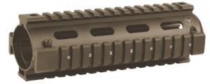 Firefield Quad Rail M4 6" Aluminum Flat Dark Earth - FF34001D