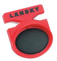 Lansky Quick Fix Pocket Sharpener Tungsten Carbide and Crock Stick Cerami - LCSTC