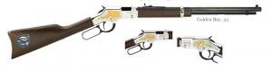 Henry Repeating Arms Golden Boy Truckers Tribute 22 Long Rifle Lever Action Rifle