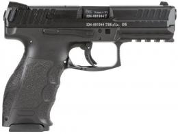 HK VP9 9mm Luger Double 4.09" 15+1 Black Interchangeable Backstrap Grip Black Slide