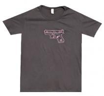 Glock G42 LADIES TSHIRT S GRY