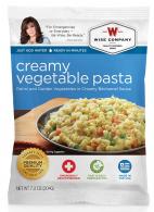 Wise Foods Outdoor Camping Pouch Creamy Pasta and Vegetable Rotini 6 Coun