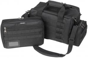 Bulldog Deluxe Modular Molle Range Bag with Strap Nylon 22" x 18" x 9" Bl