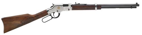 Henry Engraved American Beauty Lever 22 Short/Long/Long Rifle 20" 16 LR/