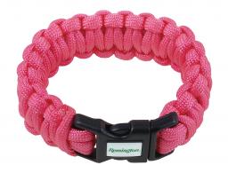 Remington Accessories Paracord Survival Bracelet 7" Pink