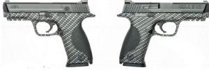 Smith & Wesson M&P 9 Double 9mm 4.3" 17+1 Black Polymer Grip Carbon Fiber Finish - 10121
