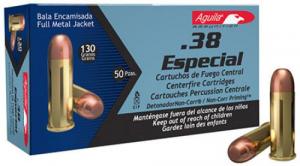 Main product image for AGUILA 1E382521 38SPL 130 GR FMJ 1000