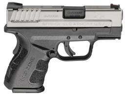 Springfield Armory XDG9821HCSP XD Mod.2 Sub-Cmpt DAO 9mm 3" 13+1/16+1 Black Poly Grip - XDG9821HCSP