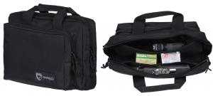 Drago Gear Double Pistol Case Black 600D 12.5"x9.5"4.5"