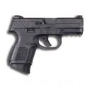 FN FNS9C 9mm Manual Safety Compact 17+1 BLK/BLK - 66770