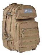 Drago Gear Scout Backpack Tactical 600D Polyester 16"x10"x10" Tan - 14305TN