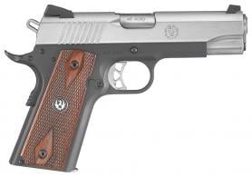 Ruger SR1911 Lightweight Commander Wood/Stainless 45 ACP Pistol - 6711