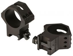 Warne Maxima Grooved Receiver Ring Set Fixed For Rifle Tikka Dovetail High 1 Tube Matte Black Steel