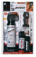 UDAP Pepper Spray Kit 3 Pack Multiple Close Contact Black